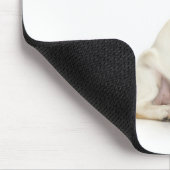 Labrador-Welpen-tragende Geweihe Mousepad (Ecke)