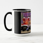 Labrador Welpen Weihnachten Tasse (Links)