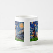 Labrador (Y7) - Starry Night Kaffeetasse (Mittel)