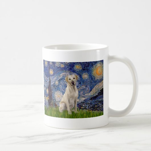 Labrador (Y7) - Starry Night Kaffeetasse (Rechts)
