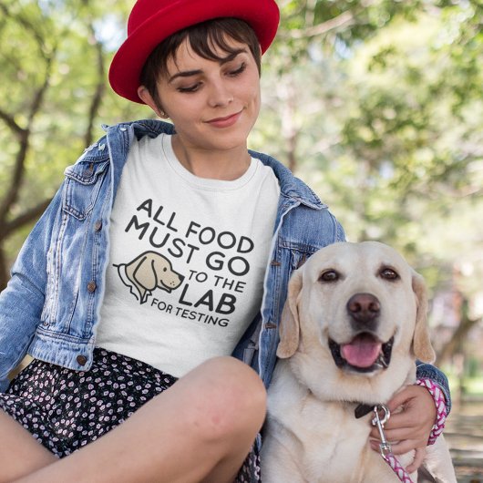 Labrador zum Testen des T - Shirt