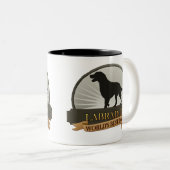 Labrador Zweifarbige Tasse (VorderseiteRechts)