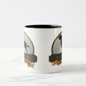 Labrador Zweifarbige Tasse (Mittel)