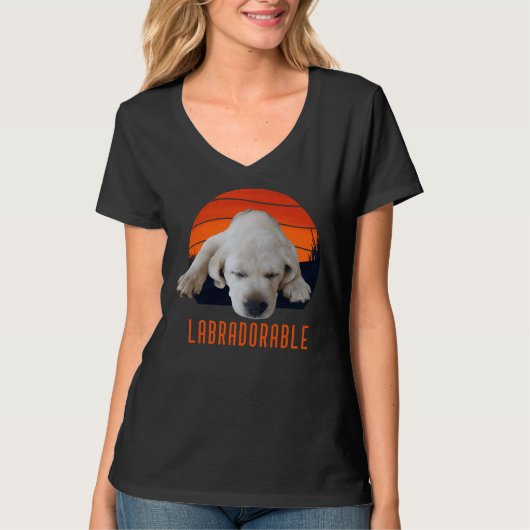 Labradorable Labrador Puppy T-Shirt (Vorderseite)
