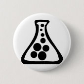 Labradorflasche Button (Vorderseite)