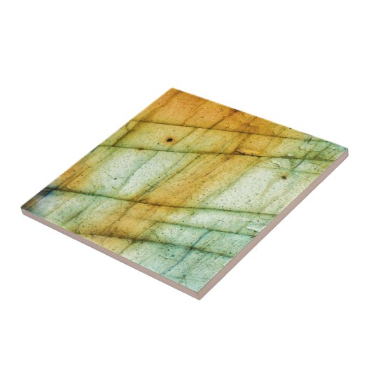 Labradorit-Edelstein-Kristallmakroabstraktes Fliese (Seite)