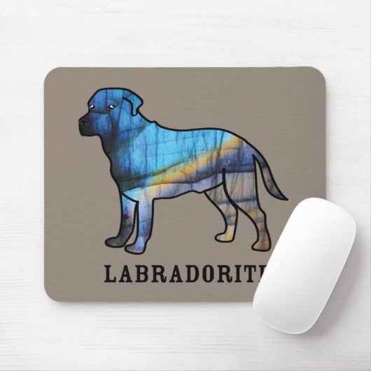 Labradorit Mousepad (Mit Mouse)