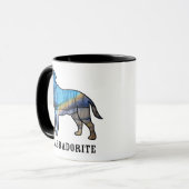 Labradorit Tasse (Vorderseite Links)