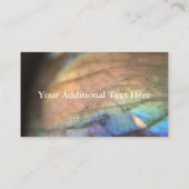 Labradorit-Wunder Visitenkarte (Rückseite)