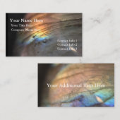 Labradorit-Wunder Visitenkarte (Vorne/Hinten)