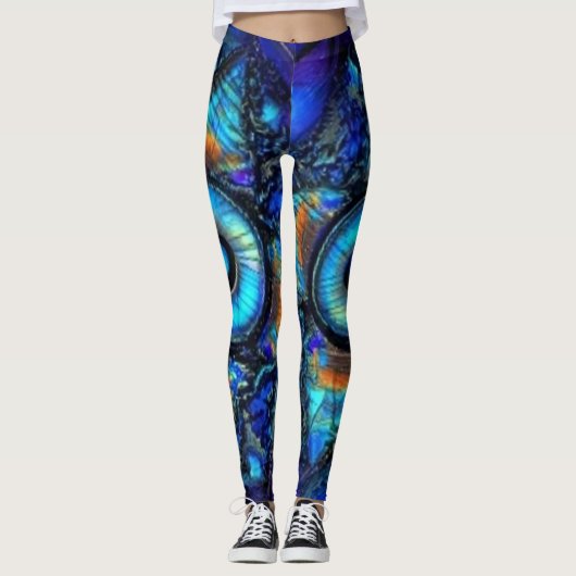 Labradoritblüte Leggings (Vorderseite)
