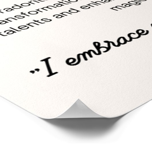 Labradorite Stone Crystal Meaning Poster (Ecke)