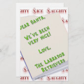 Labradorplural Briefpapier (Vorne/Hinten)