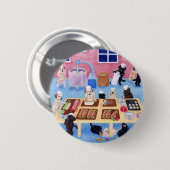 Labradors Bäckerei Button (Vorne & Hinten)