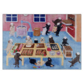 Labradors Bäckerei Schneidebrett (Vorderseite)