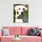 LABRADORS LEINWANDDRUCK (Insitu (Wohnzimmer))