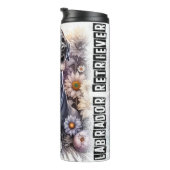 Labrador's Sunny Serenity Thermosbecher (Nach rechts gedreht)