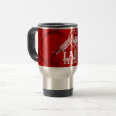 LABRADORtech-HERZ-SPRITZE-LOGO Reisebecher (Vorderseite Links)