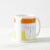 Labradortech-Urin-Exemplar-Schalen-Tasse Kaffeetasse (VorderseiteRechts)