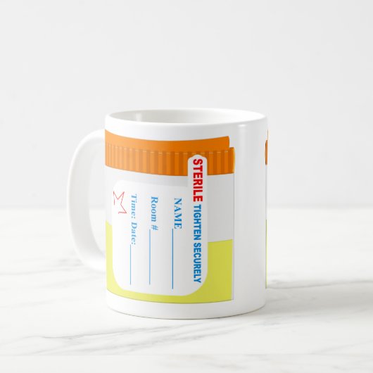 Labradortech-Urin-Exemplar-Schalen-Tasse Kaffeetasse (Vorderseite Links)