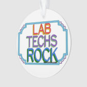 Labradortechs-Felsen Ornament (Vorderseite)