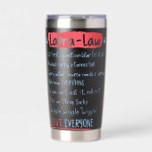 LabraLaw Funny Labrador Labrador Idea Labrador Lov Thermobecher (Vorderseite)