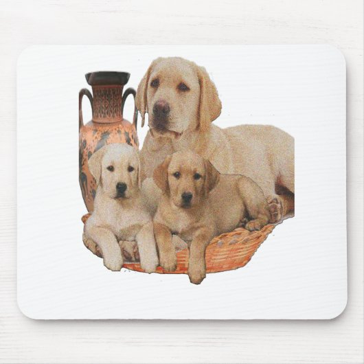 Labrardor retriever merchnandis mousepad (Vorne)