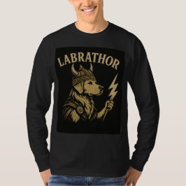 "LABRATHOR" Labrador Norse Warrior T - Shirt