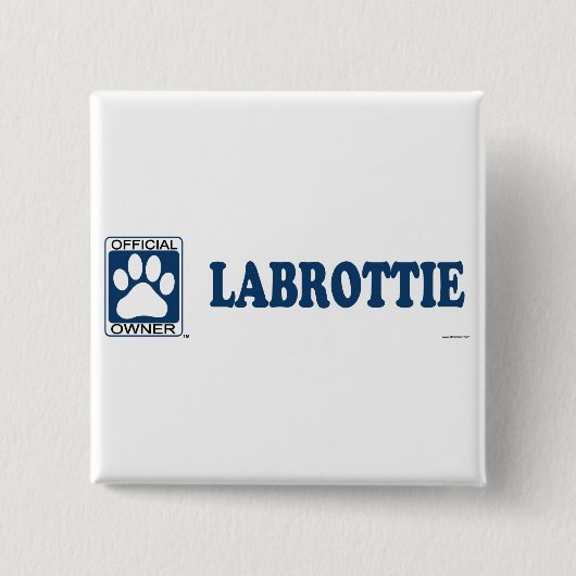 Labrottie Blau Button (Vorderseite)