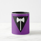 Labrys Lesbian Flag Tasse (Zentrum)