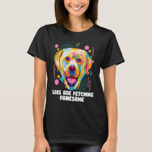 Labs sind lustige Labrador Retriever-Hum T-Shirt