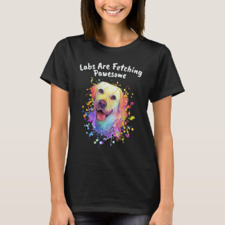Labs sind lustige Labrador Retriever Hum T-Shirt