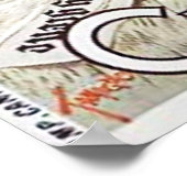 L'Absinthe Cusenier Poster (Ecke)