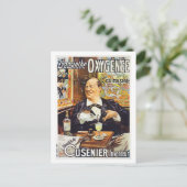 L'Absinthe Cusenier Postkarte (Stehend Vorderseite)