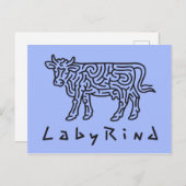 LabyRind Postkarte (Vorne/Hinten)