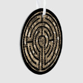 LABYRINTH / Acrylkautschuklation Ornament (Vorderseite)