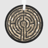 LABYRINTH / Acrylkautschuklation Ornament (Rückseite)