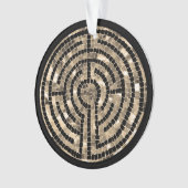LABYRINTH / Acrylkautschuklation Ornament (Vorderseite)