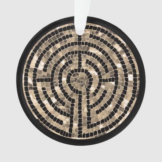 LABYRINTH / Acrylkautschuklation Ornament (Vorderseite)
