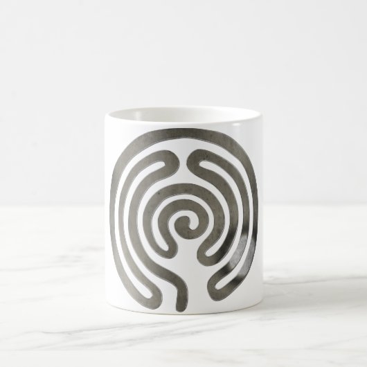 labyrinth antique silver kaffeetasse (Mittel)