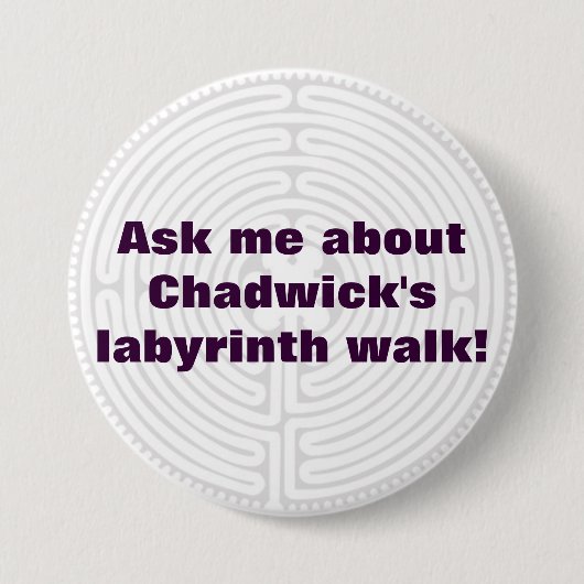 Labyrinth Button (Vorderseite)