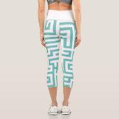 Labyrinth Capri Leggings (Rückseite)