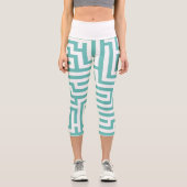 Labyrinth Capri Leggings (Vorderseite)