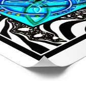 Labyrinth der Weg der geringsten Resistenz Poster (Ecke)