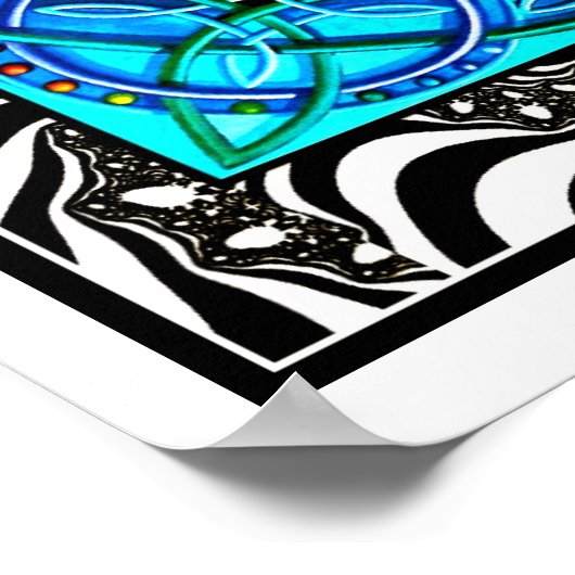 Labyrinth der Weg der geringsten Resistenz Poster (Ecke)