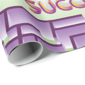 Labyrinth-Erfolg Geschenkpapier (Rolleneckpunkt)