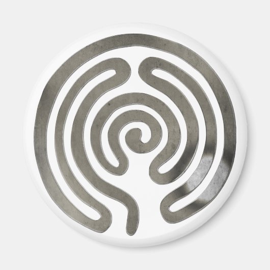 Labyrinth | Erstellen Sie Ihren eigenen Hintergrun Magnet (Vorne)