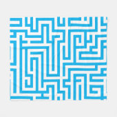 Labyrinth Fleecedecke (Vorderseite (Horizontal))