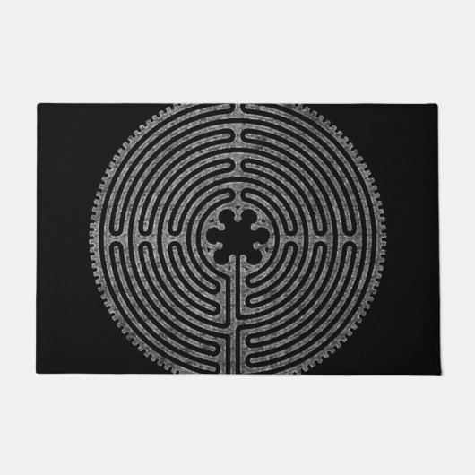Labyrinth Fußmatte (Vorderseite)