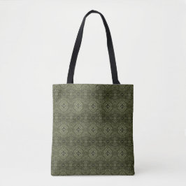 Labyrinth Gelb Abstrakte Alkohol-Tinte-Kunst-Trage Tasche